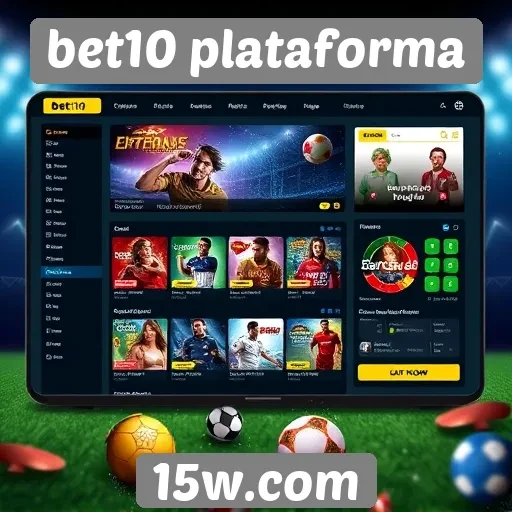 Interface do usuário da bet10 plataforma é intuitiva e acessível